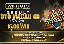 Live Draw Macau Jam 10 Malam Hari Ini